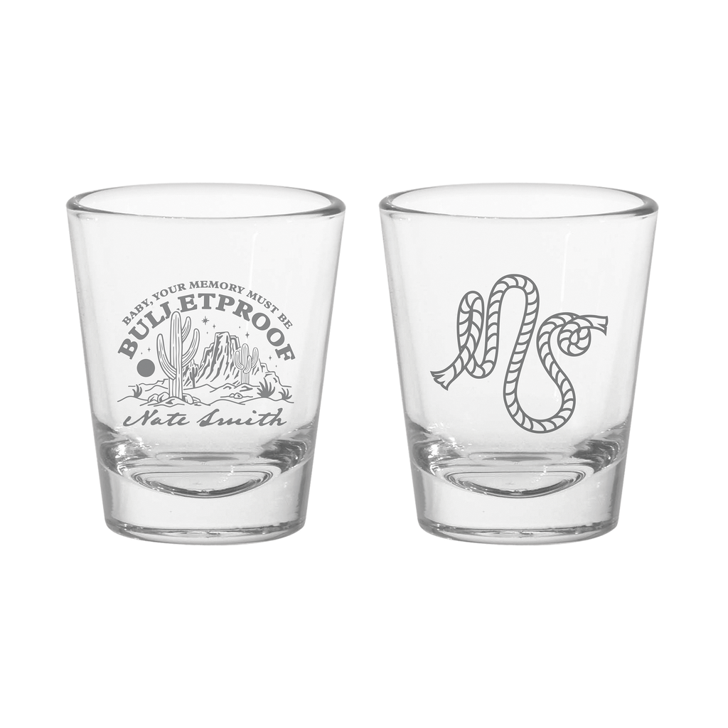 Bulletproof Lasso Shot Glass Set