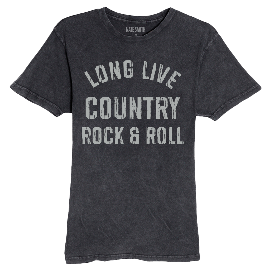 Long Live Vintage Black Tee