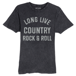 Long Live Vintage Black Tee