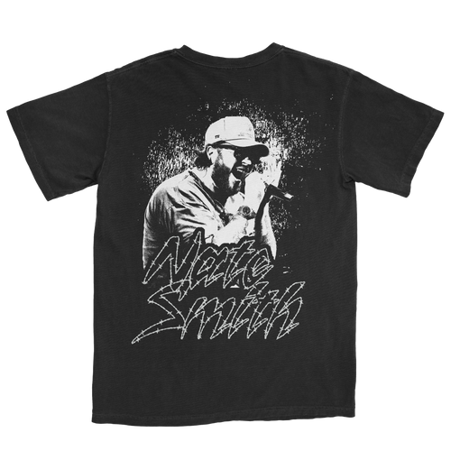 Barbed Wire Logo Black Tee