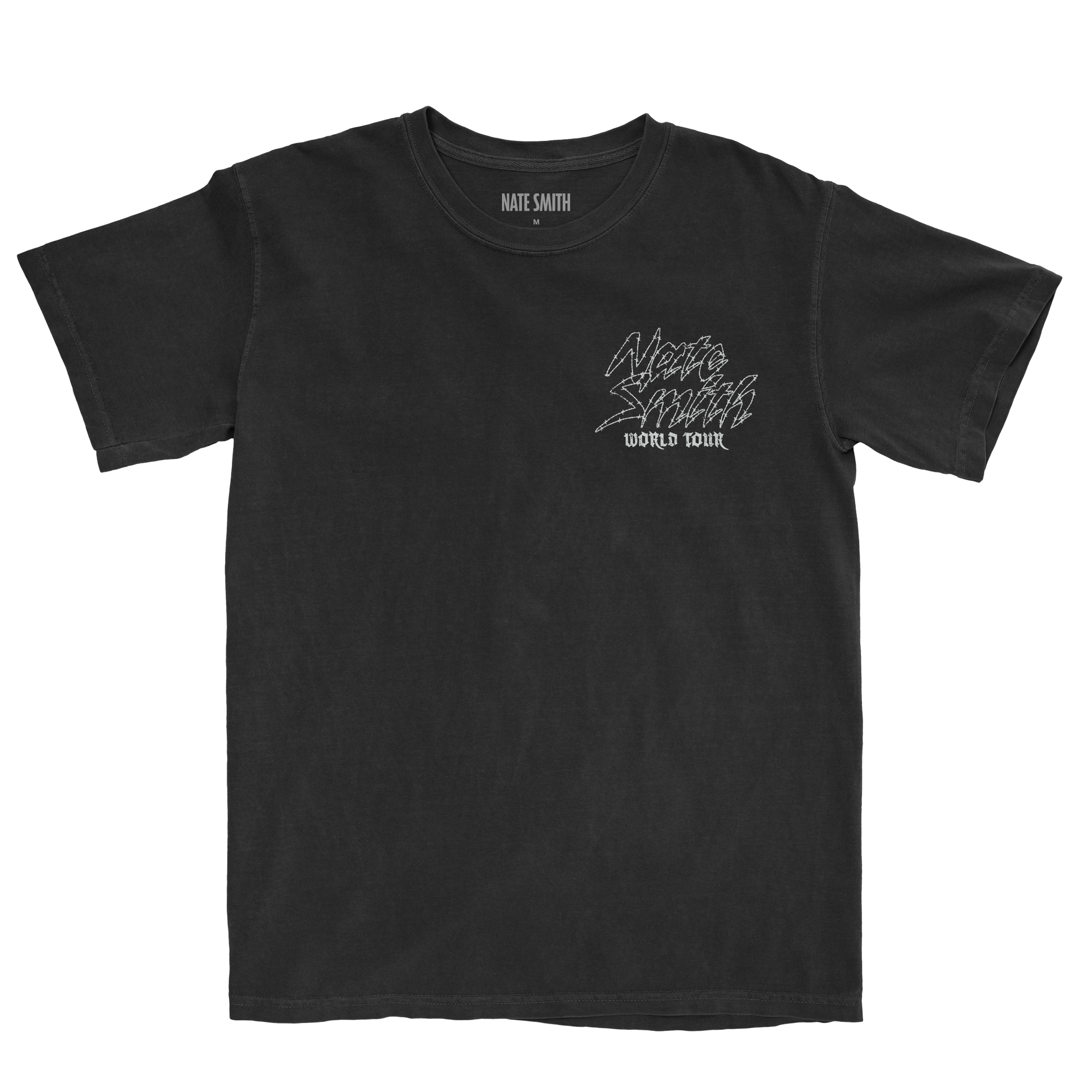 Barbed Wire Logo Black Tee