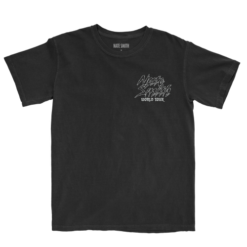Barbed Wire Logo Black Tee