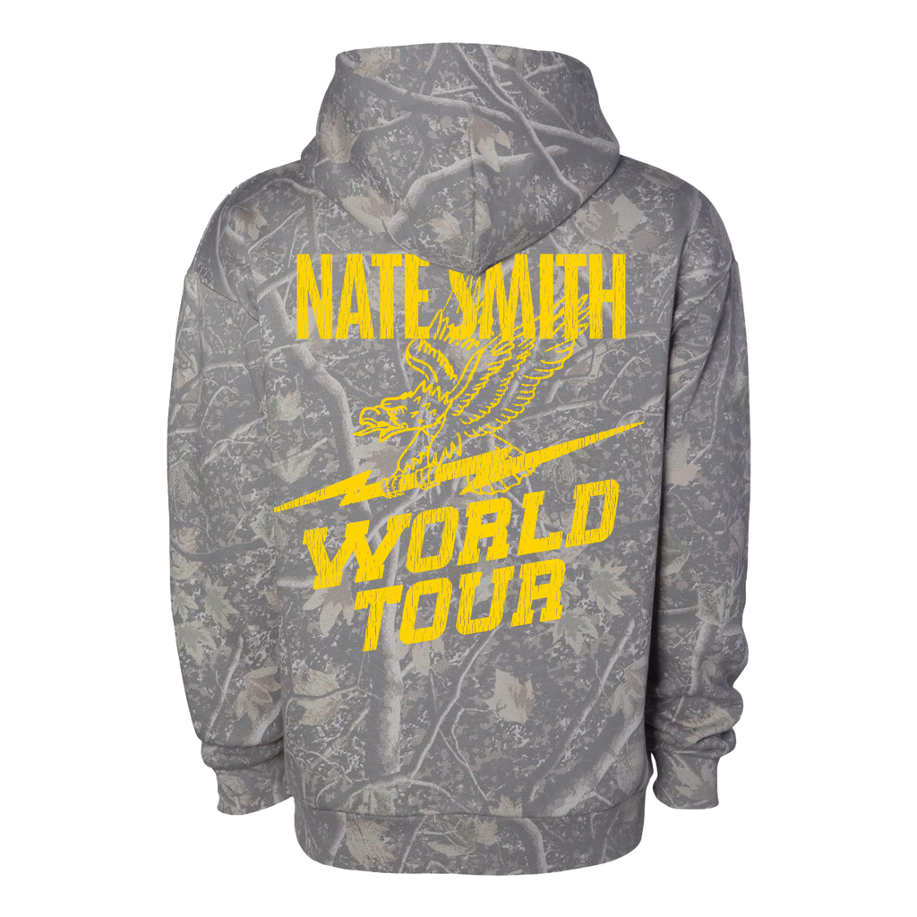 Nate Smith Eagle WT Camo Pullover Hoodie