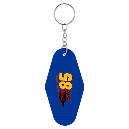 Nate Smith 85 Blue Motel Keychain
