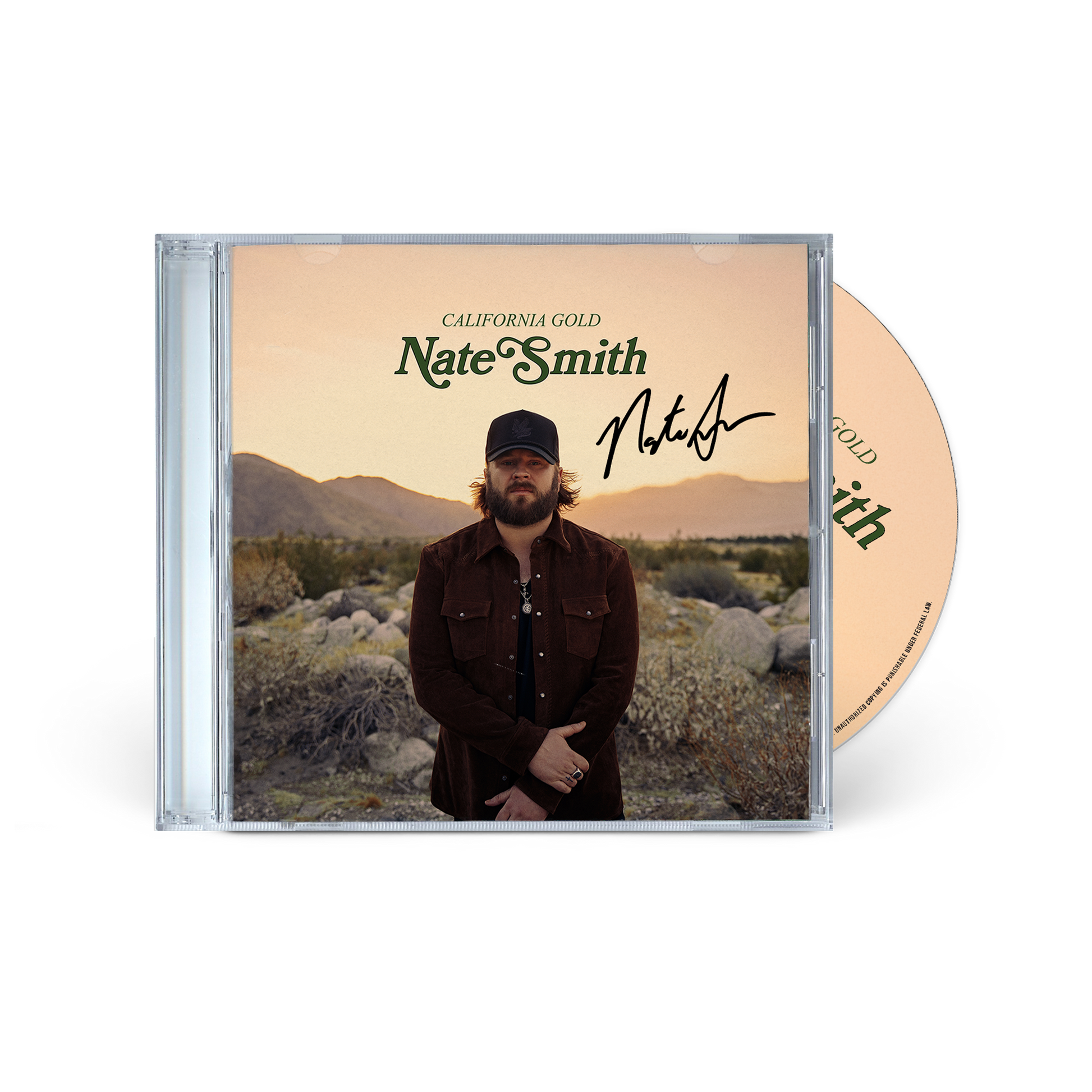 California Gold Signed CD