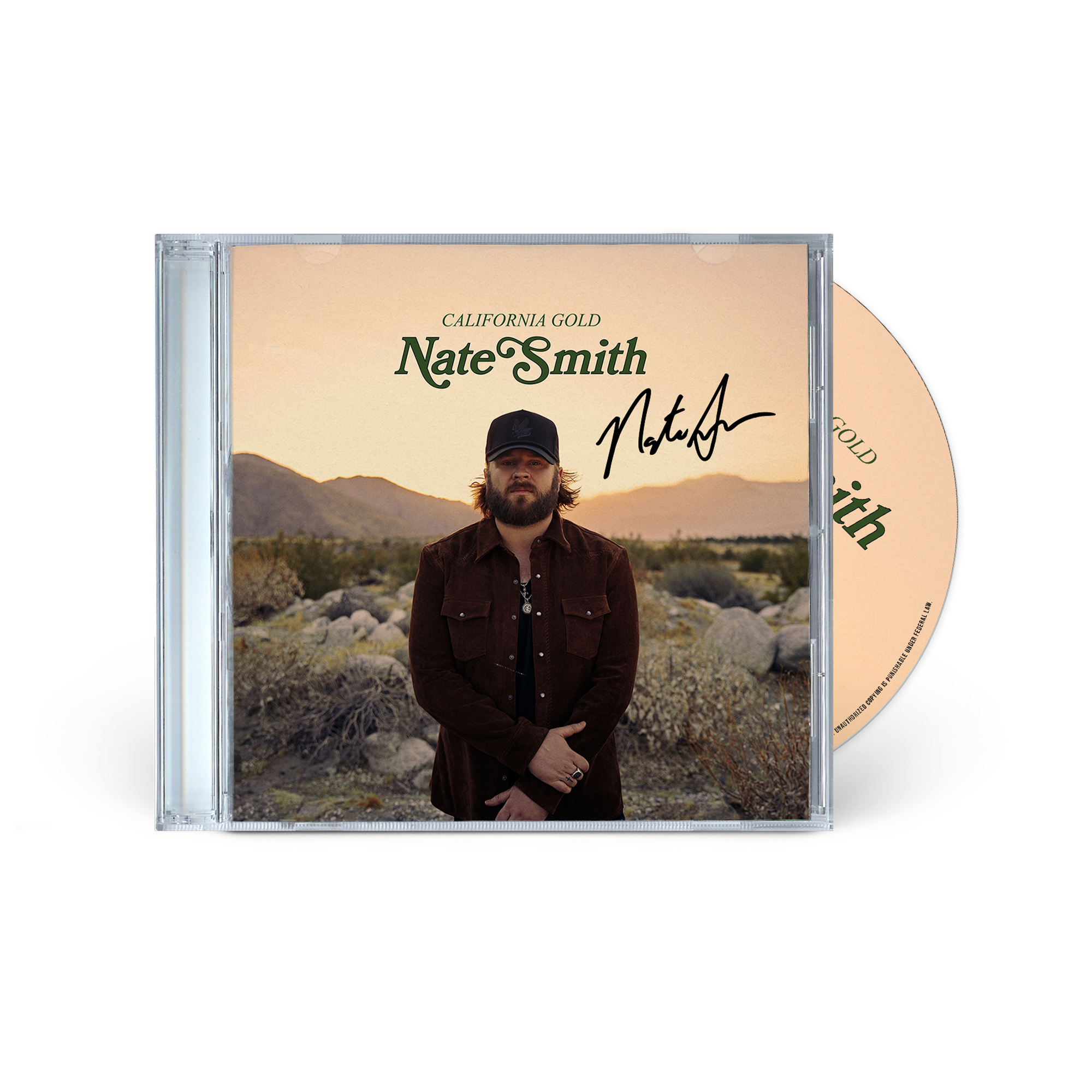 California Gold Signed CD