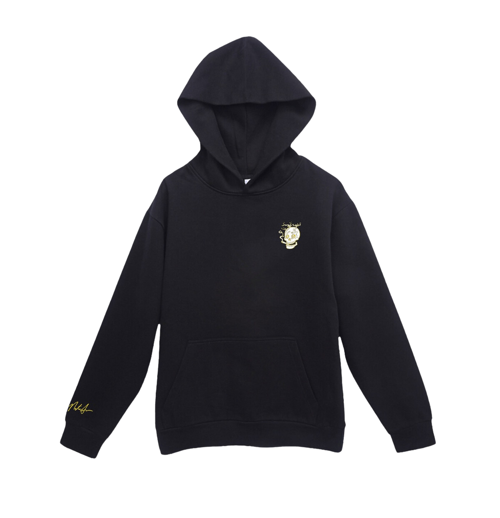 Through The Smoke Black Pullover Hoodie