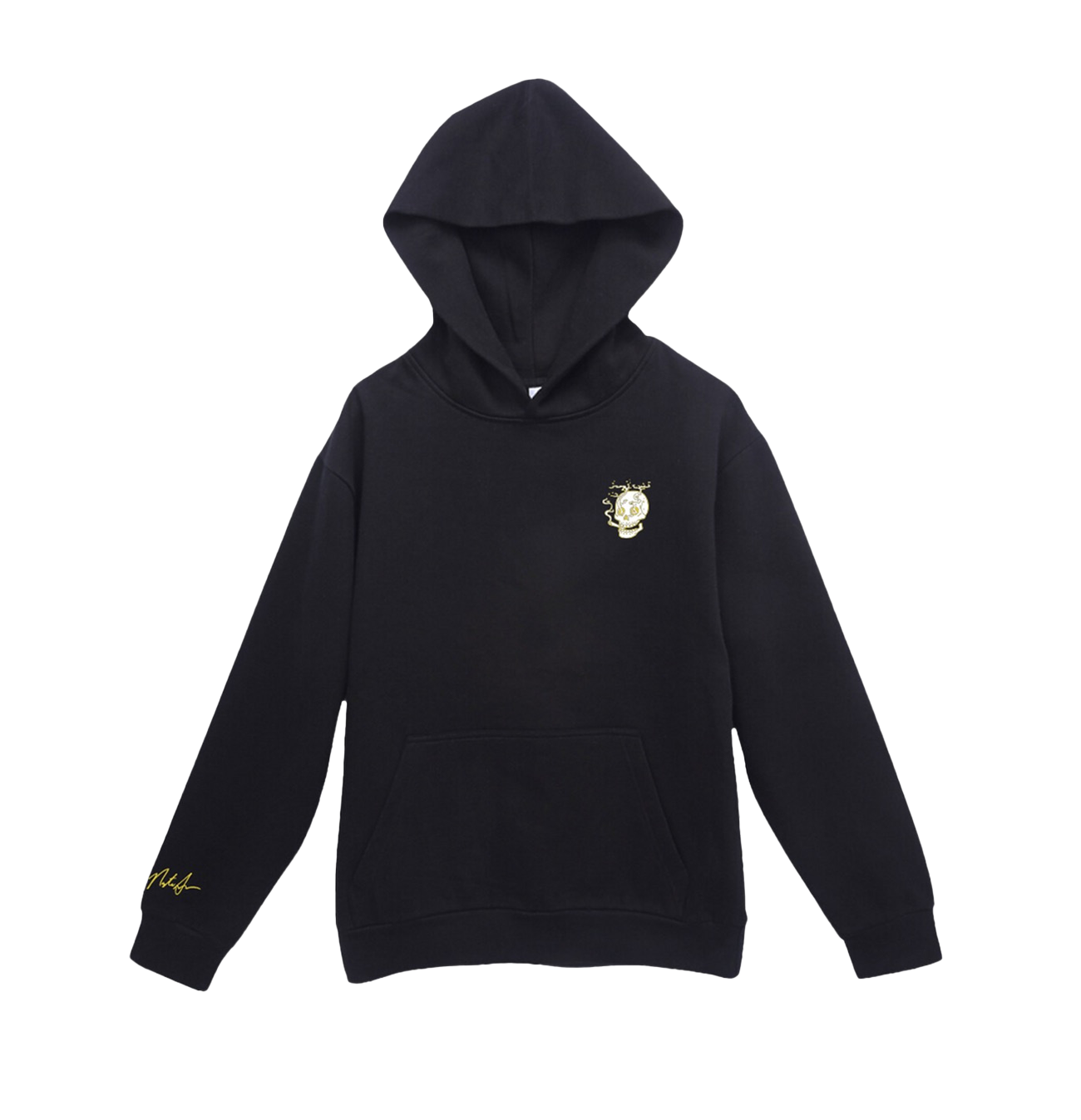 Through The Smoke Black Pullover Hoodie
