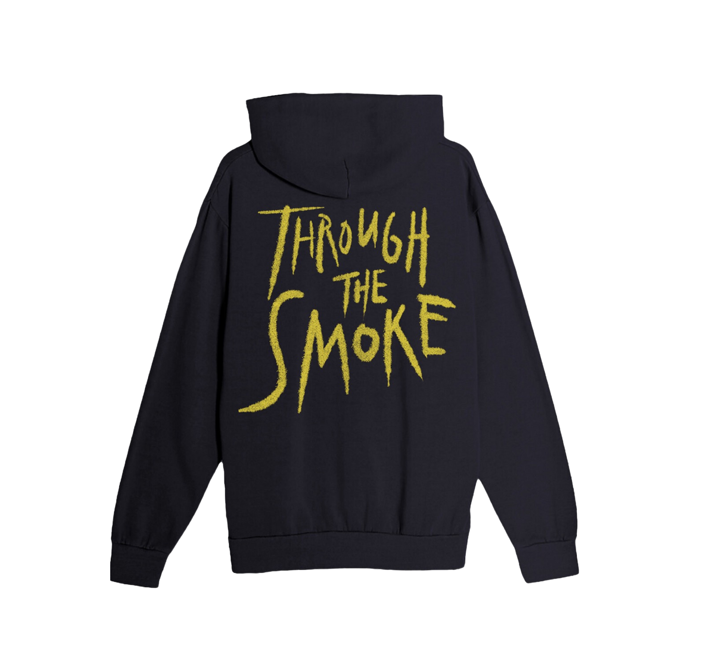 Through The Smoke Black Pullover Hoodie